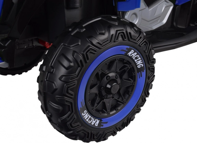 Velky akumulátorový čtyřkolka pro děti 4x4 modrá