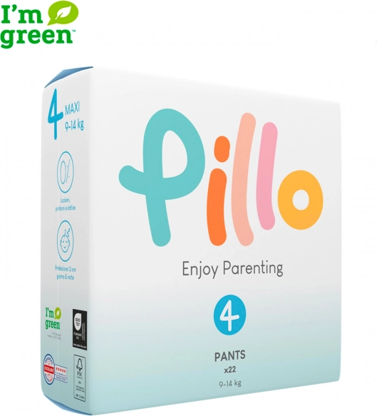 Jednorázové kalhotkové pleny Premium Pants, velikost 4 Maxi (9–14 kg), 22 ks