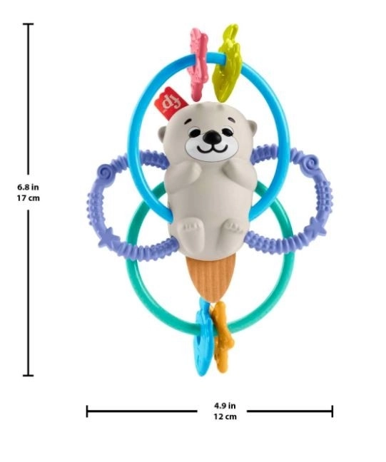 Zakręcony kousátko Vydra od Fisher-Price