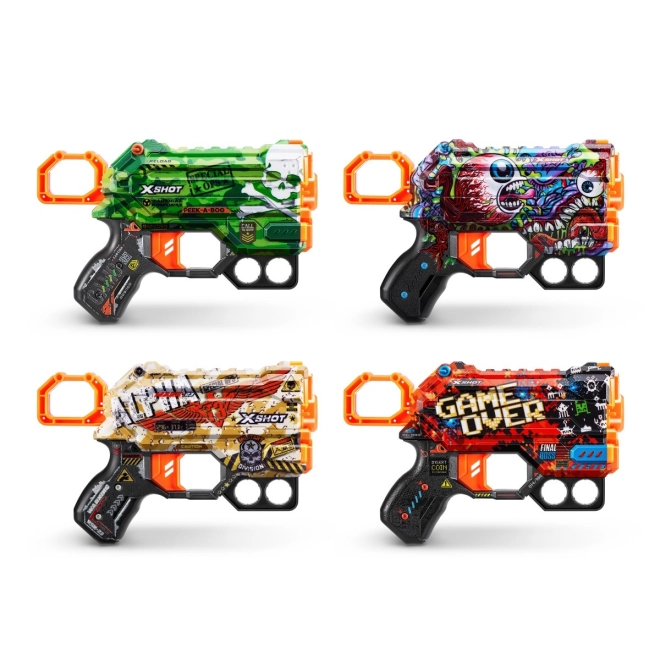 4 originální skiny včetně exkluzivní Alpha Zone