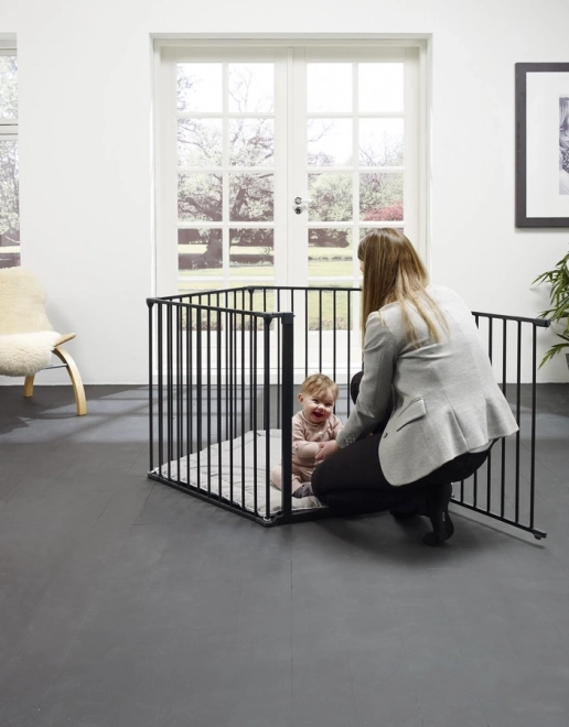 Baby Dan - ohrádka Park A Kid, černá –  Antracit