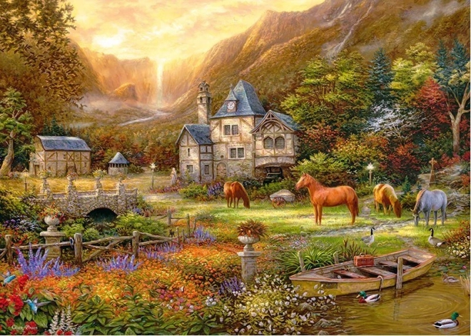 Cherry Pazzi puzzle Zlaté údolí 1000 dílků