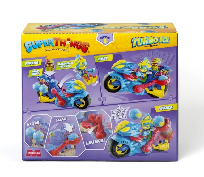 SuperThings Motocykl Turbo Ice