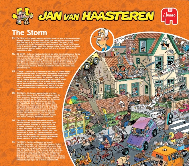 JUMBO Puzzle JvH 10 let Jan van Haasteren XXXL (jubilejní limitovaná edice) 30200 dílků