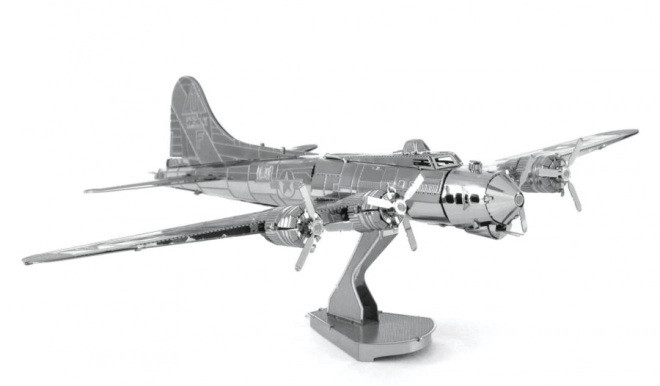 3D kovové puzzle Bombardér B-17