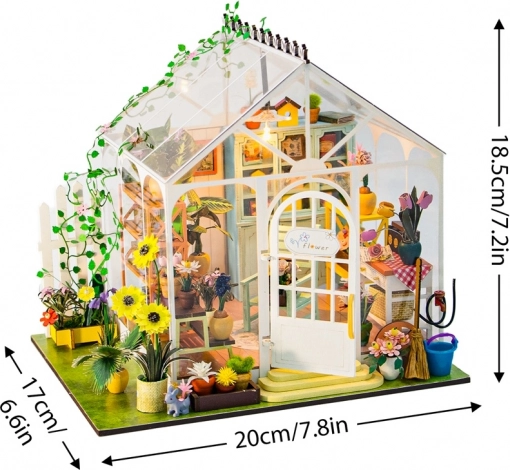 2Kids Toys miniatura domečku Rozkvetlý altánek