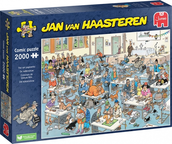 JUMBO Puzzle JvH Kočičí přehlídka 2000 dílků