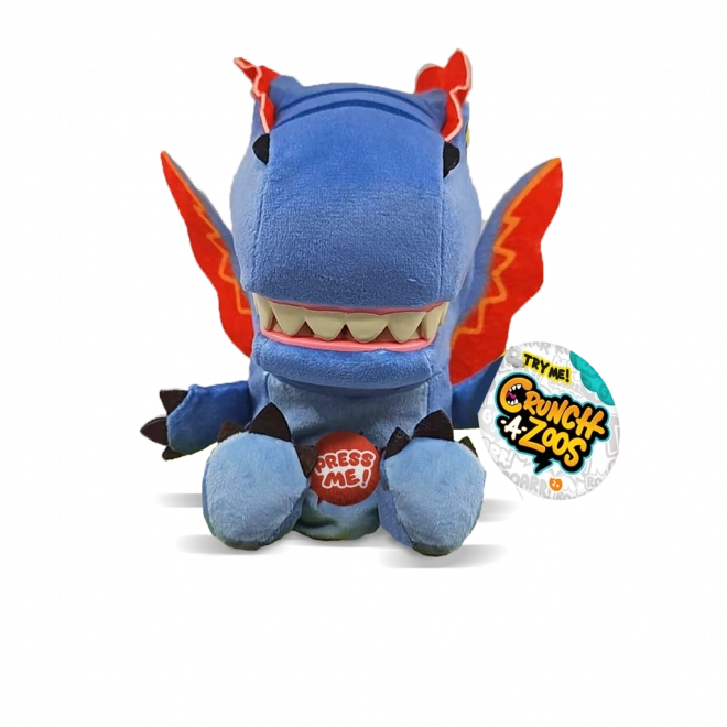 Plyšový dinosaurus se zvukem Crunchazoos