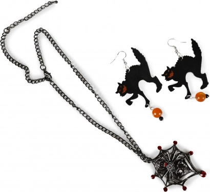 Sada šperků Halloween pro dospělé