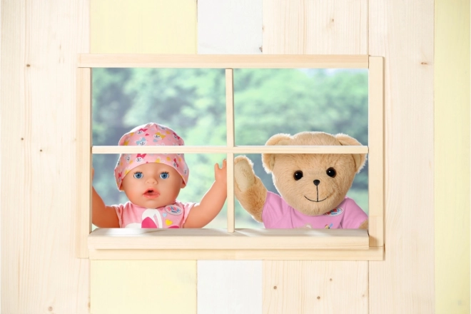 BABY born medvídek v růžovém oblečení