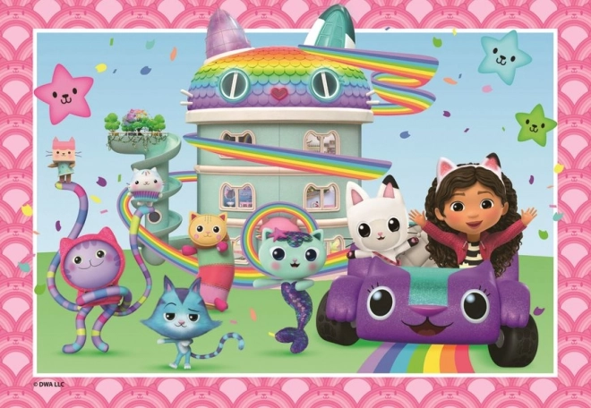 Ravensburger puzzle Gábinin kouzelný domek