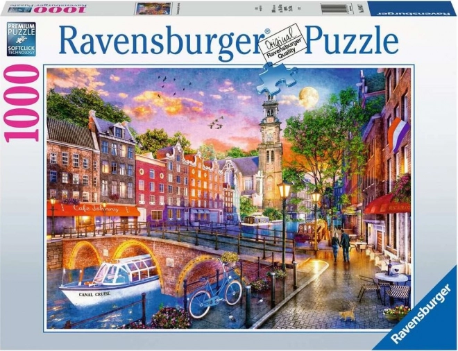 Puzzle Amsterdam 1000 dílků od Ravensburger