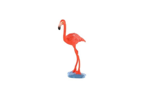Plastová figurka karibského plameňáka 9 cm