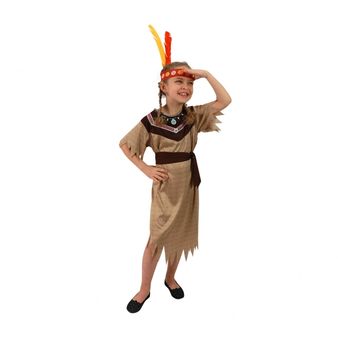 Dětský kostým indiánská dívka