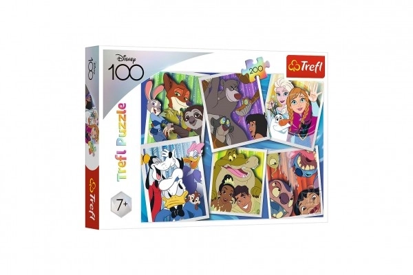 Puzzle 200 dílků Disney hrdinové