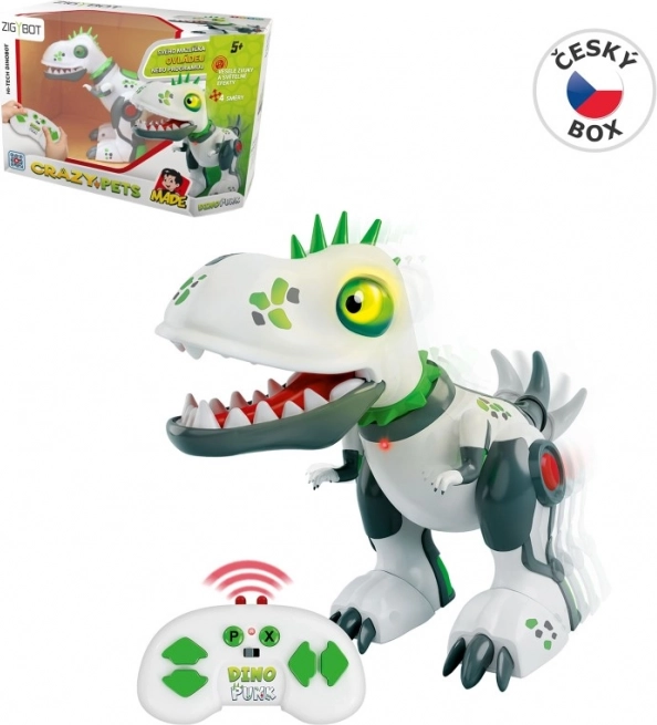 Robotický Dino Punk na ovládání