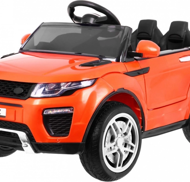 Elektrické autíčko sportovní Rapid Racer – Oranžové
