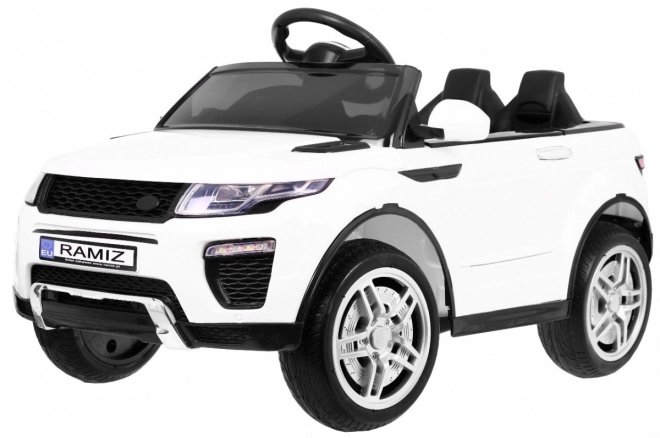 Elektrické autíčko sportovní Rapid Racer bílé