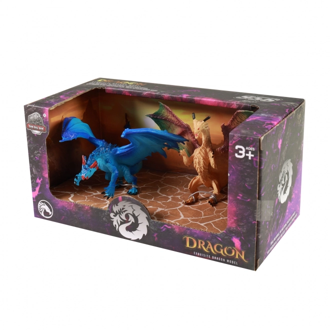 Sada dvou plastových draků 12 cm