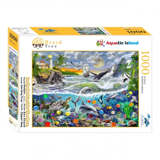 Puzzle Ostrovní zátoka od Brain Tree 1000 dílků