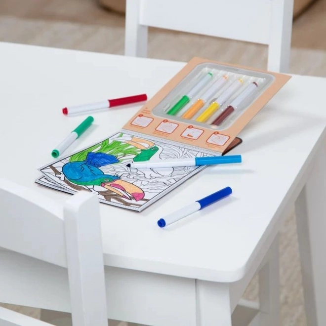 Melissa a Doug Kouzelné omalovánky divoká zvířata