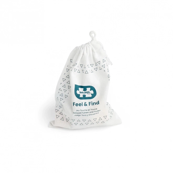 Bigjigs Toys Hmatej a Najdi Montessori hra