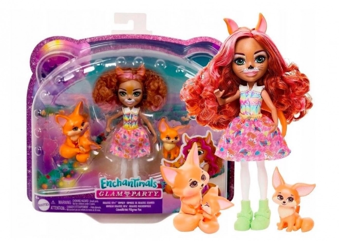 Enchantimals Filigree Fox s liščí rodinkou