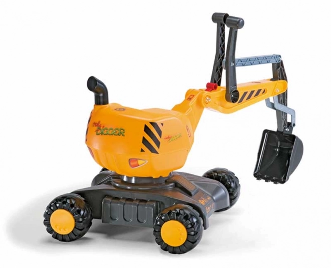 Dětský bagr RollyDigger žlutý