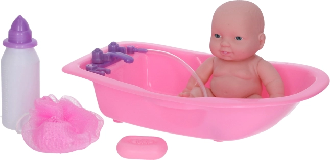 Miminko do vaničky 28 cm – koupací set pro děti