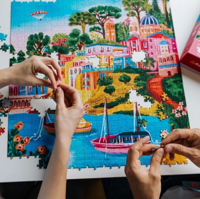 Puzzle 1000 dílků Premium Plus Syros Řecko