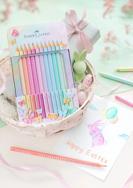 Pastelky Sparkle v plechové krabičce