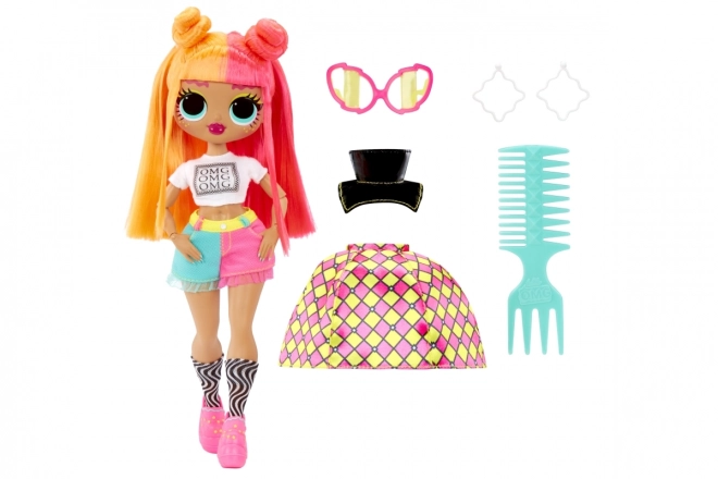 L.O.L. Surprise! OMG Velká ségra, 2 outfity – Neonlicious