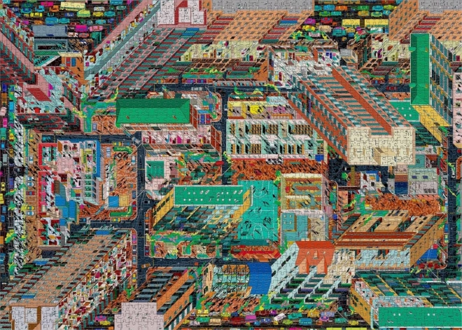 Puzzle Metropolis 2000 dílků