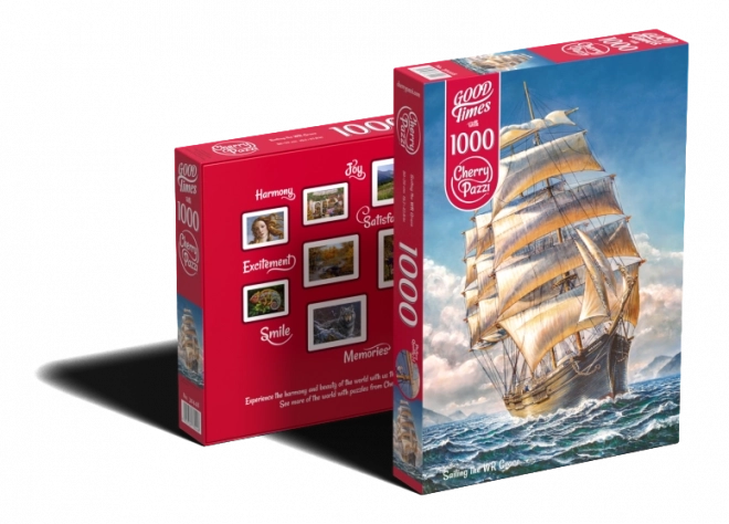 Puzzle Plachetnice WR Grace 1000 dílků