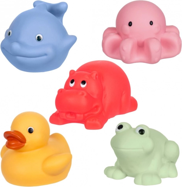 Zvířátka do koupele Tullo 5 ks