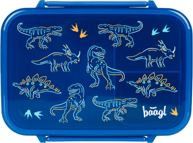 BAAGL svačinový box s přihrádkami Dino