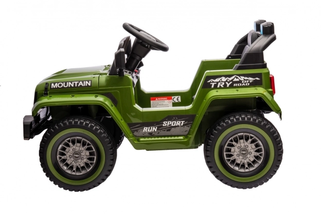 Dětské auto na dálkové ovládání off road zelené