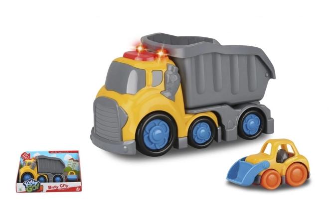 Kiddy Go! nákladní auto se světlem a zvukem 19,5 cm