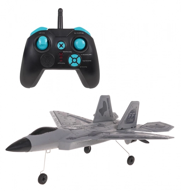 Zdalně řízený stíhač Raptor F-22 pro děti a dospělé