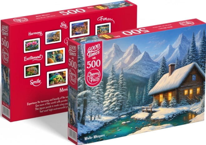 Cherry Pazzi Puzzle Zimní šepot 500 dílků