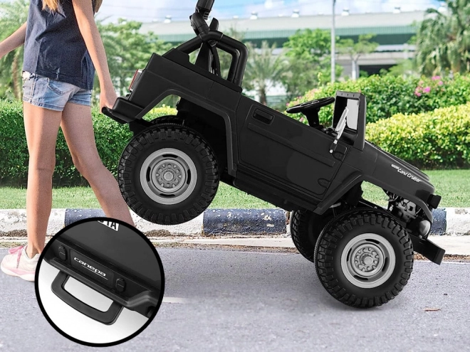 Dětské elektrické auto Toyota Land Cruiser – Černá