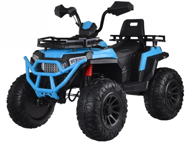 Velký dětský akumulátorový čtyřkolka 4x4 – Modrá