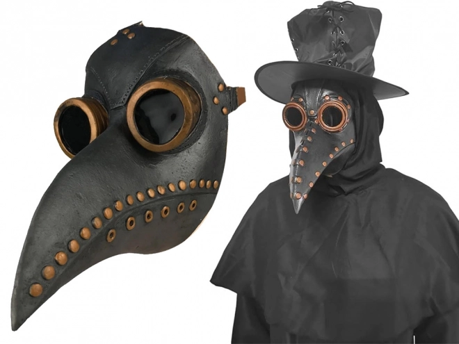 Halloweenská maska morového doktora
