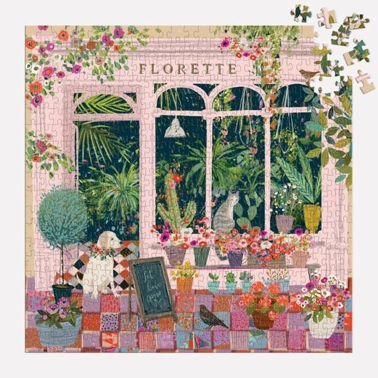 Puzzle Florette od Galison 500 dílků
