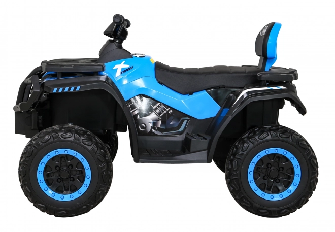 Čtyřkolka XT-Speed pro děti Modrá + 4x4 + EVA + Pomalý start + Rádio MP3 + LED dioda