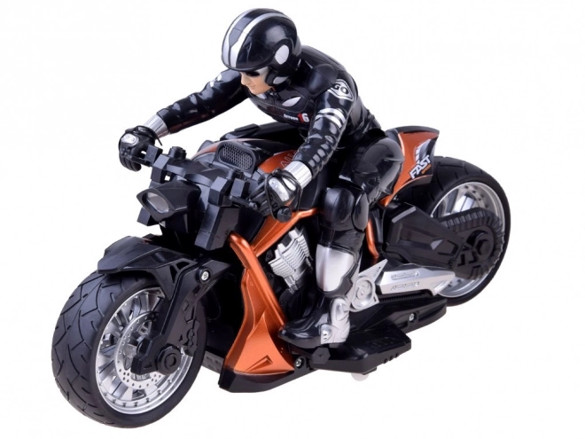 Sportovní motorka na dálkové ovládání RC0558 – Oranžová