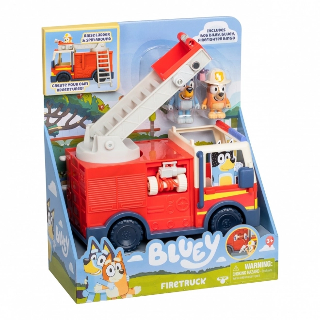 Sada figurek hasičského auta Bluey