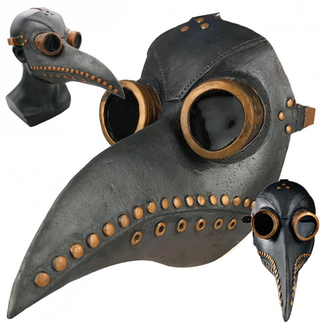 Halloweenská maska morového doktora