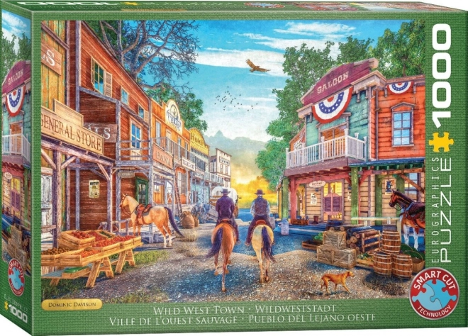 Puzzle Divoký západ 1000 dílků