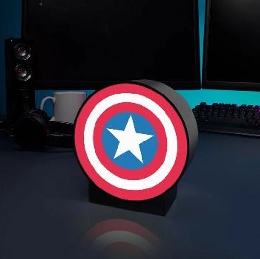 Box světlo KAPITÁN AMERIKA na AAA baterie